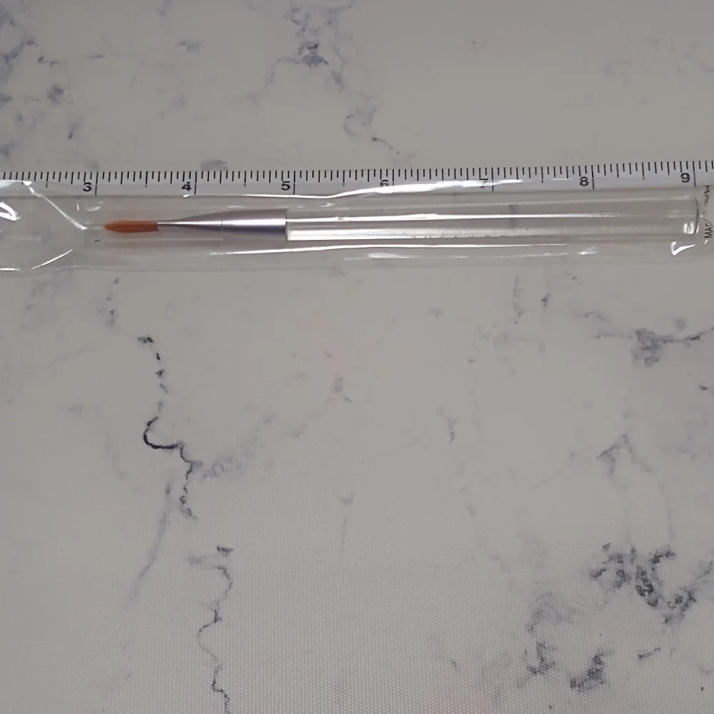 Sheer Cover Flat Synthetic Bristle Concealer Brush New Sealed